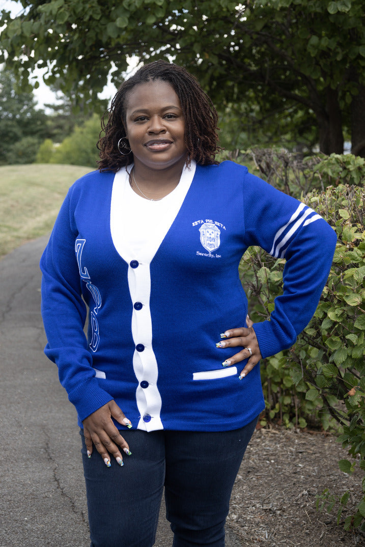 ΖΦΒ Embroidered Varsity | Sweater