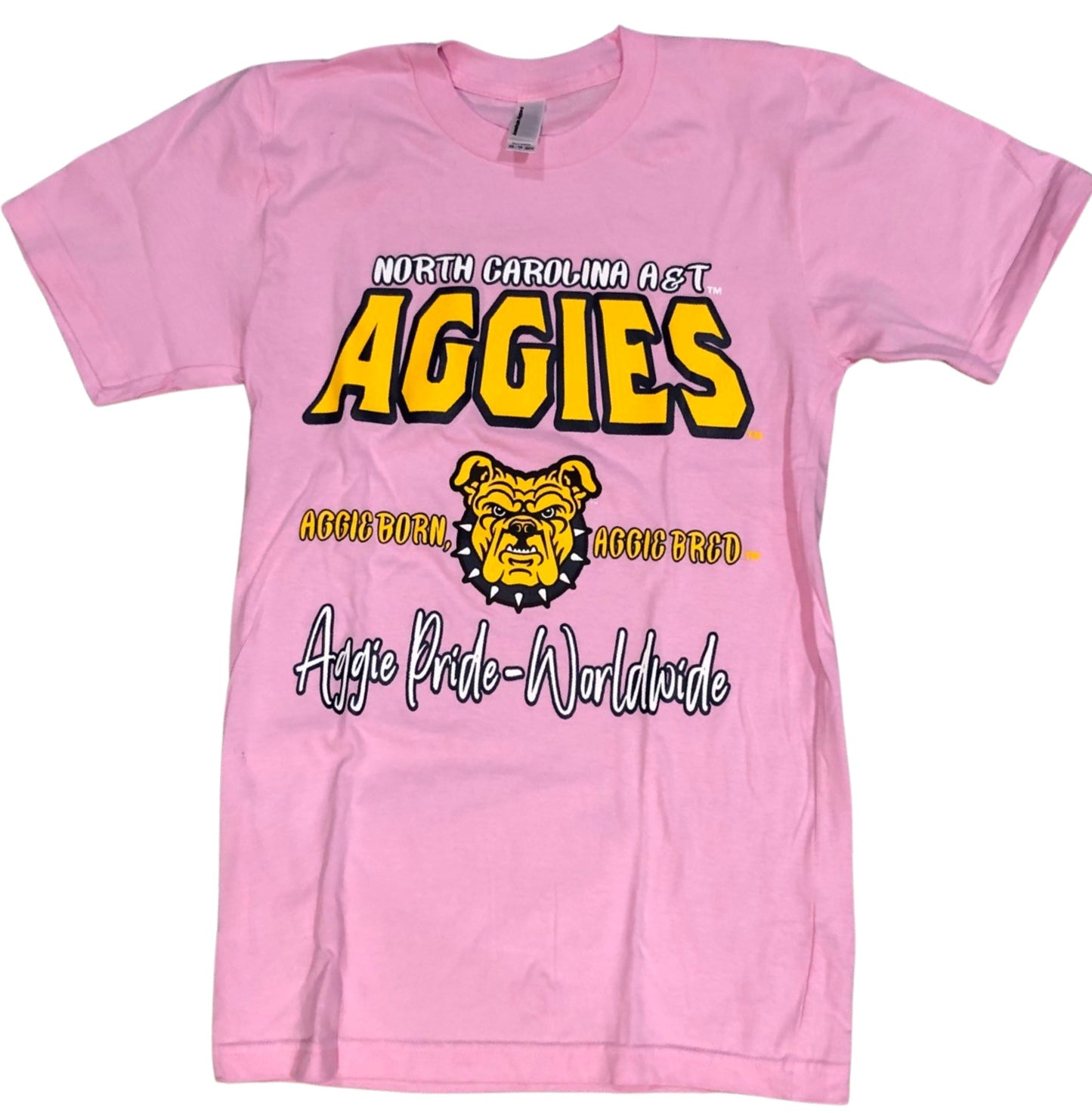NC A&T AGGIES--Aggie Pride Worldwide Globetrotter Tee