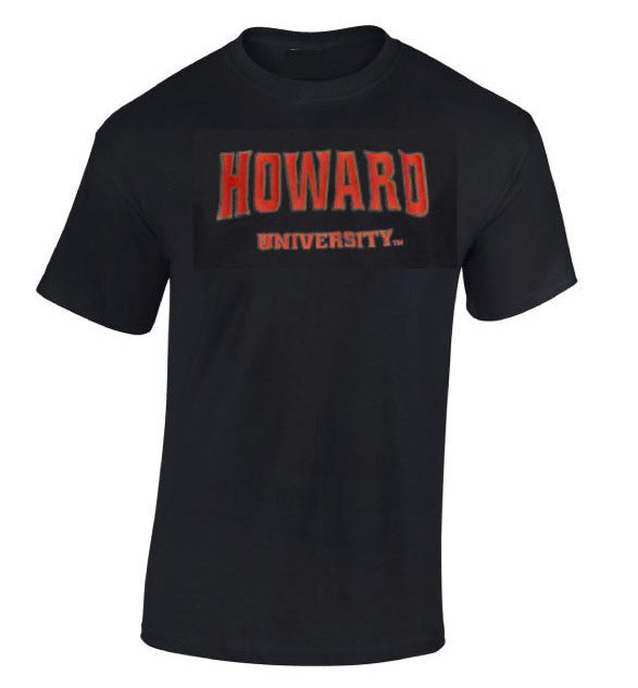 Howard University Embroidered Unisex Cut T-shirt