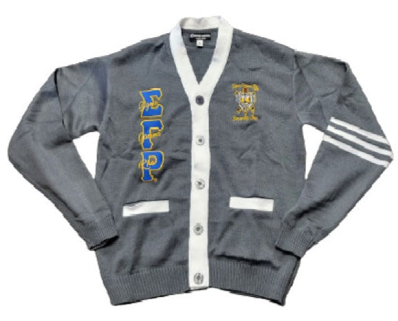 Sigma Gamma Rho Embroidered Varsity Cardigan