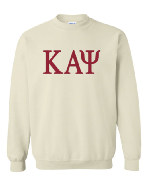 KΑΨ Embroidered Crewneck