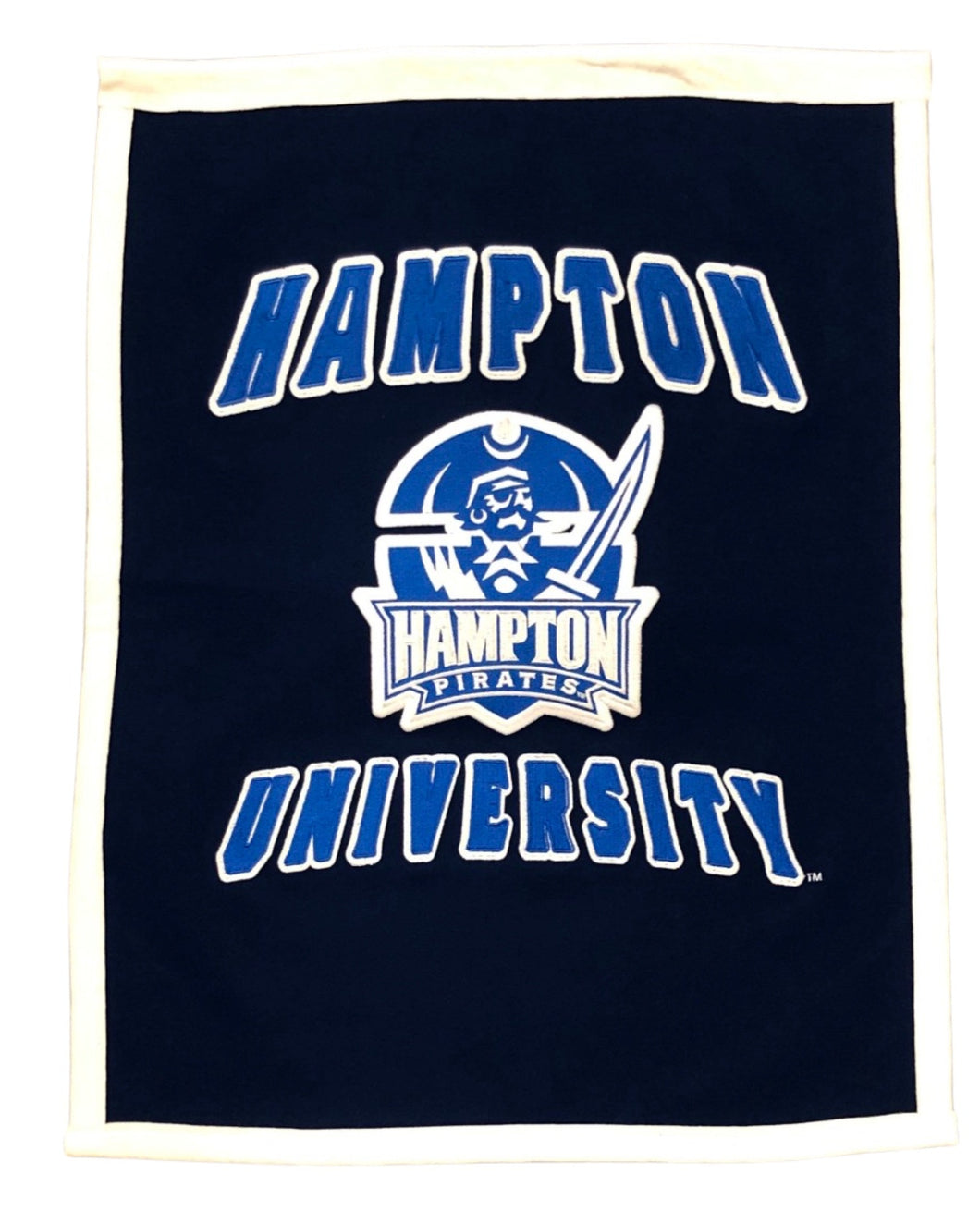 Hampton University Embroidered Wall Banner