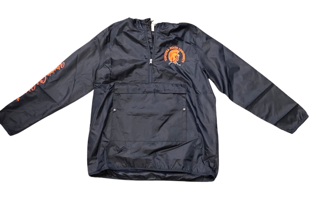 Virginia State University Embroidered Anorak Pullover Jacket
