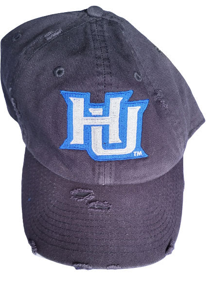 Hampton University HU Distressed Cap 01
