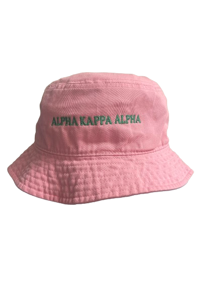 AKA Pink "Drippin" 1908 Embroidered Bucket Hat