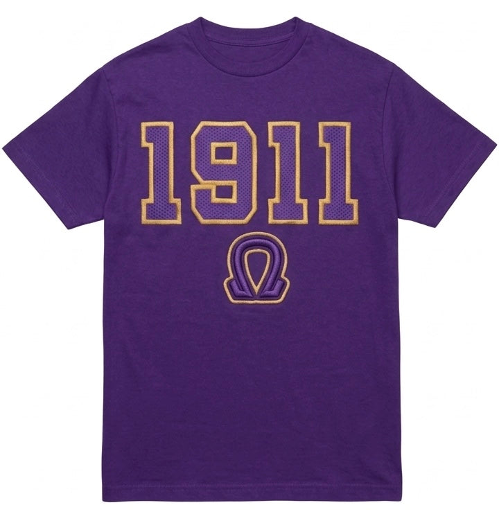 “Omega Psi Phi 1911 Legacy Short Sleeve T-Shirt”