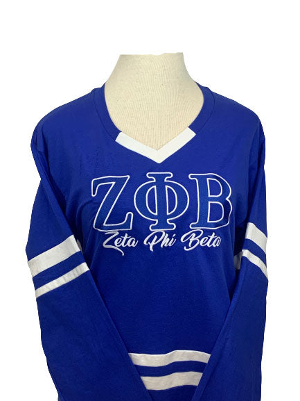 ΖΦΒ Embroidered Custom GenT1 | Long Sleeve
