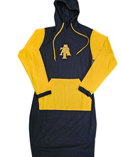 Load image into Gallery viewer, NC A&amp;T Interlocking A&amp;T Hoodie Dress
