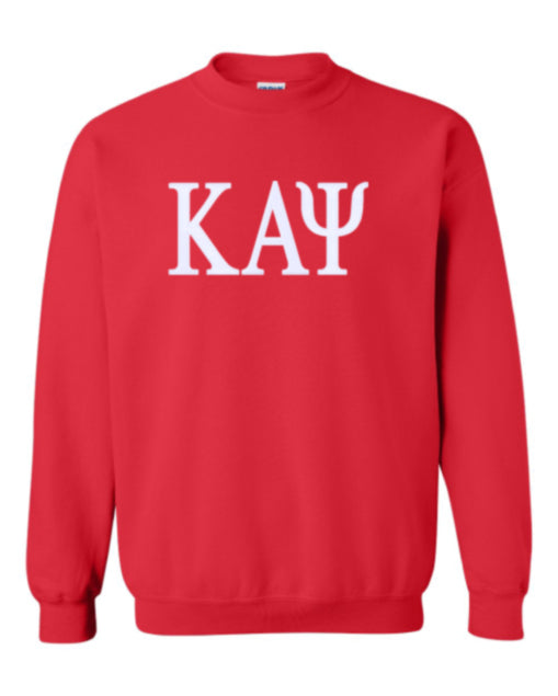 KΑΨ Embroidered Crewneck
