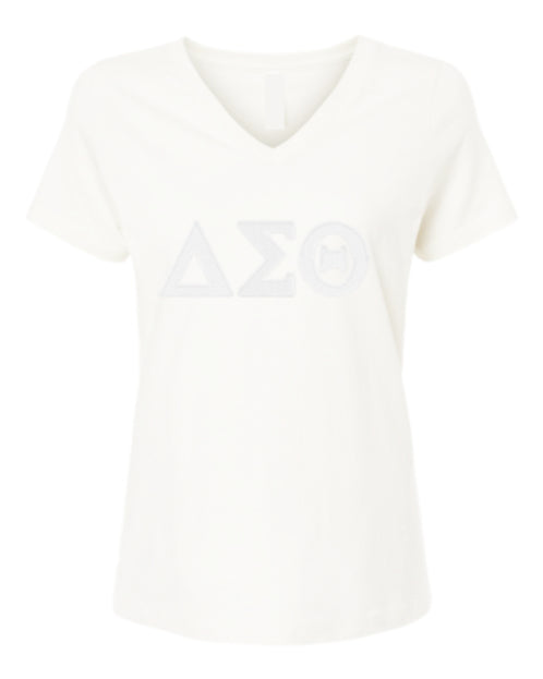 DST tone on tone Embroidered Tee