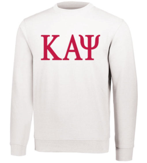 KΑΨ Embroidered Crewneck