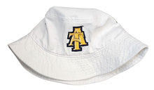 Load image into Gallery viewer, NC A&amp;T  Interlocking A&amp;T logo Bucket Cap
