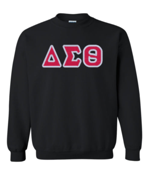 DST Greek Letters Only Crew Neck Unisex Sweatshirt