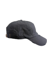 Load image into Gallery viewer, DST Black on Black &quot; ΔΣΘ&quot; Distressed Adjustable Cap
