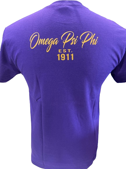 Omega Psi Phi To The Finish Graphic Tee