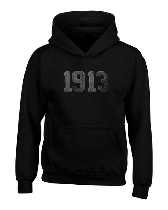 DST 1913 tone on tone unisex hoodie sweatshirt