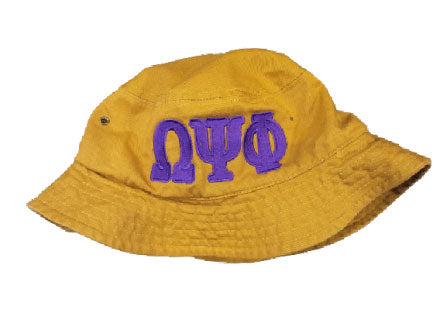 Omega Psi Phi Symbols Style 1 Bucket Cap