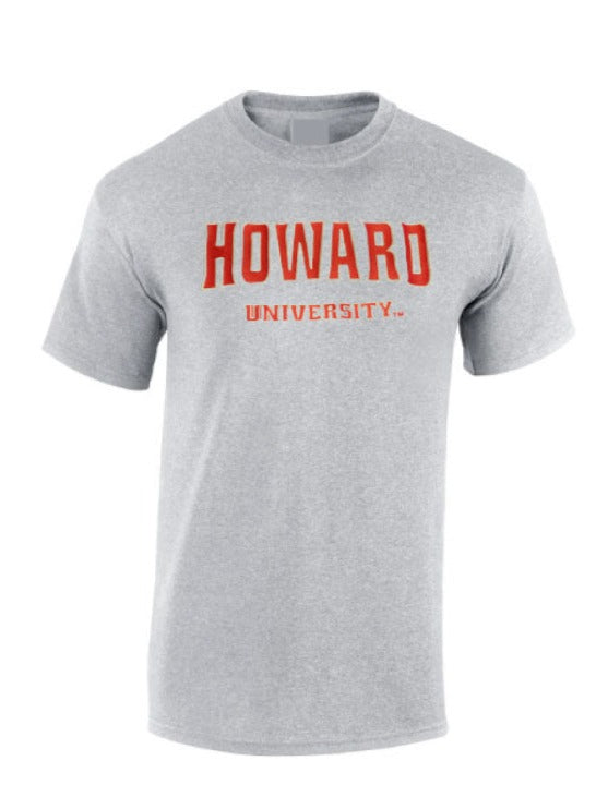 Howard University Embroidered Unisex Cut T-shirt