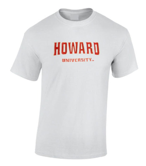Howard University Embroidered Unisex Cut T-shirt