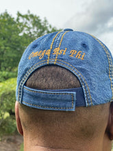 Load image into Gallery viewer, Omega Psi Phi 1911 Denim with Gold Cap
