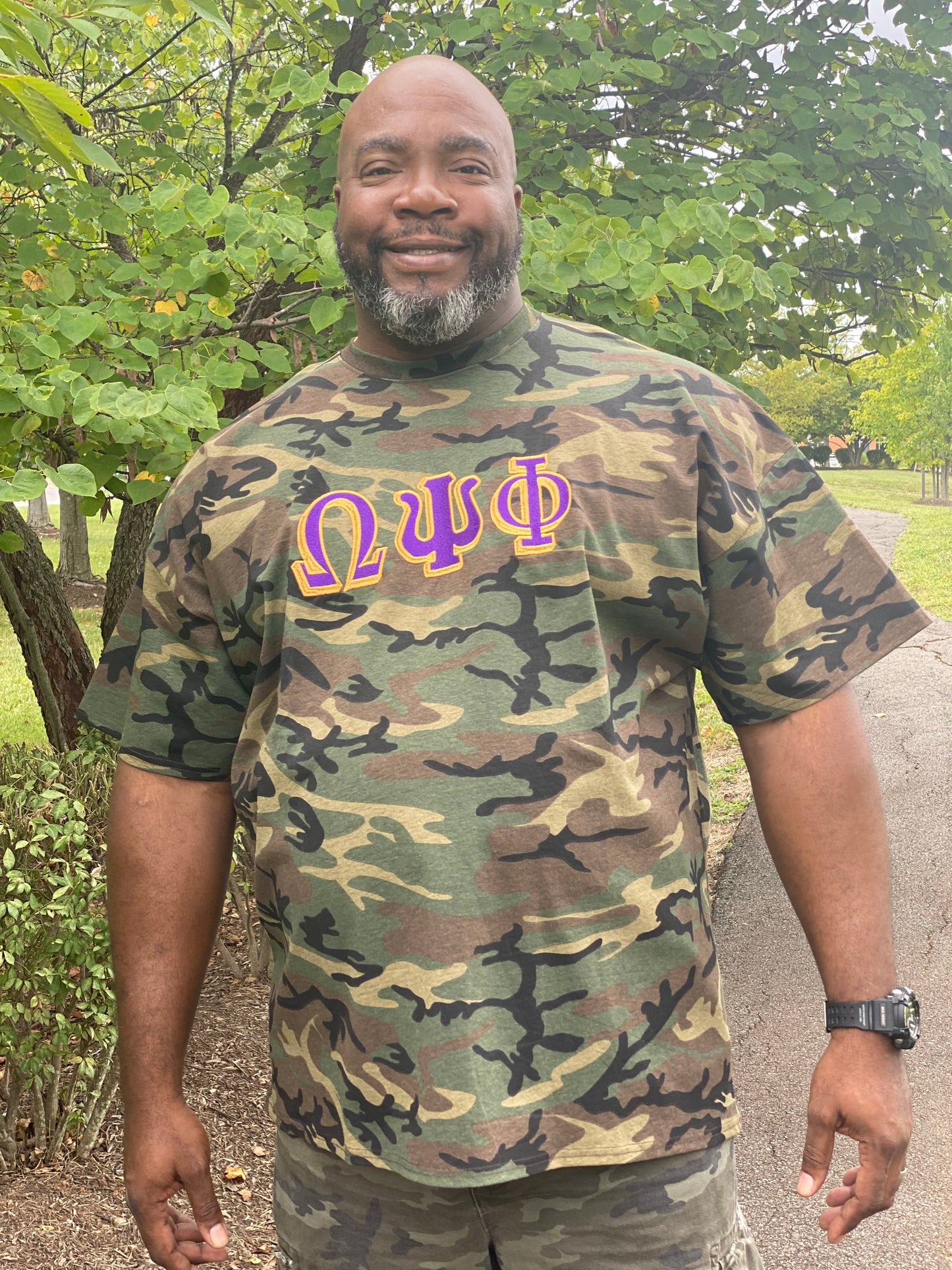 ΩΨΦ Camouflaged | Shirt
