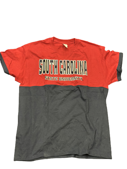 SCSU Embroidered Color-block Tee Style 01