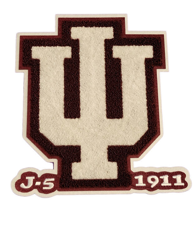 KΑΨ Chenille Indiana U J-5 1911 Hoodie