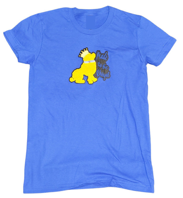 Sigma Gamma Rho Made to be Rhoyal Embroidered Chenille Tee