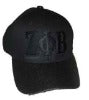 ZPB Black on Black ΖΦΒ Glitter Bill Cap
