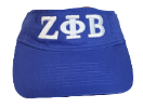 Load image into Gallery viewer, ZPB Blue ΖΦΒ Embroidered Visor
