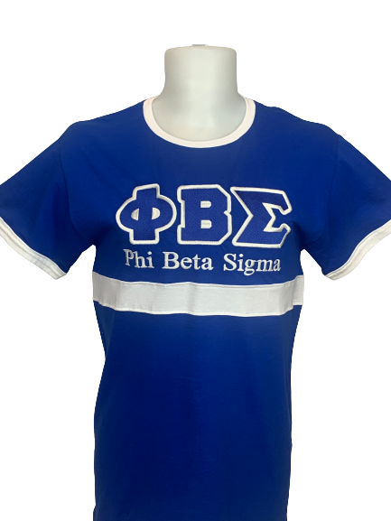 ΦΒΣ Embroidered Custom Stripe Shirt (Limited Edition) | Shirt