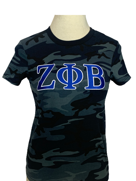 ΖΦΒ Embroidered Camouflage | Shirt