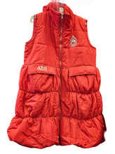 Load image into Gallery viewer, DST Embroidered Long Puffer Vest
