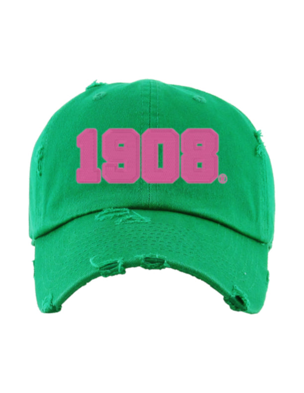 1908 Distressed Cap