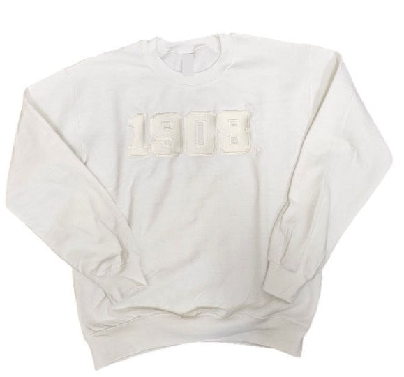 AKA 1908 Tone on Tone Embroidered Pullover | Sweatshirt