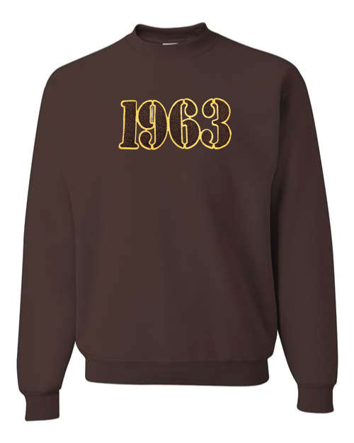 Iota Phi Theta Chenille 1963 Crewneck Sweatshirt