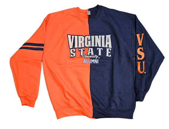 VSU Colorblock Crewneck Sweatshirt