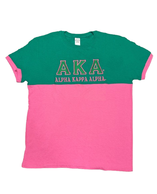 AKA Embroidered 2-Tone | Shirt