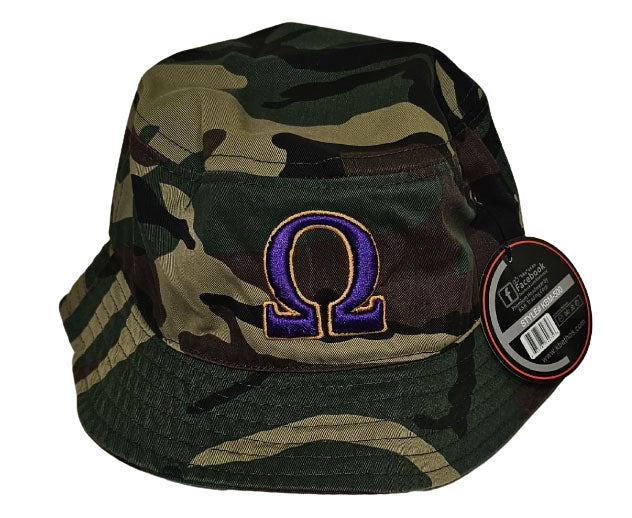 3D Omega Symbol 1 Bucket Cap