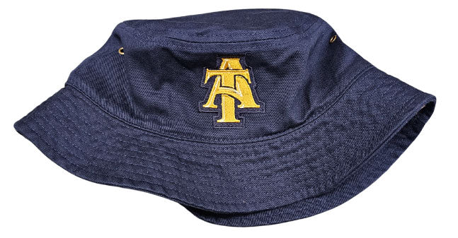 NC A&T  Interlocking A&T logo Bucket Cap