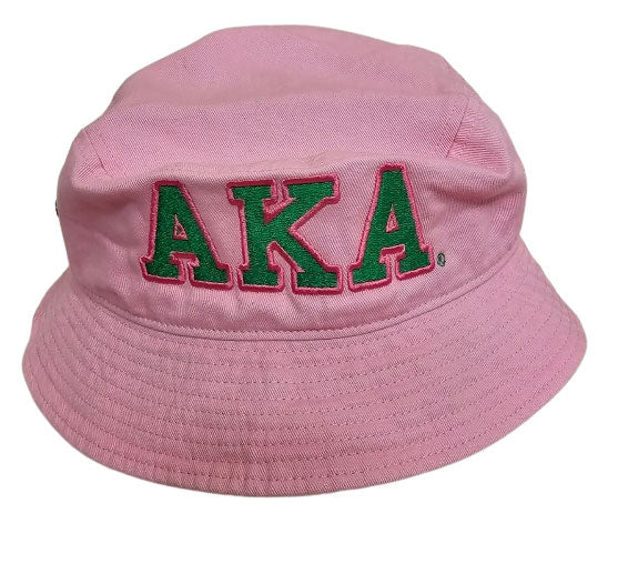 AKA Embroidered Bucket Cap Style 1