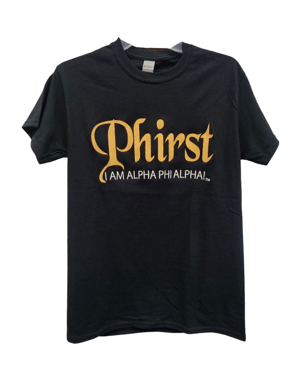 Alpha Phi Alpha Embroidered Phirst I Am Alpha