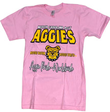 Load image into Gallery viewer, NC A&amp;T AGGIES--Aggie Pride Worldwide Globetrotter Tee
