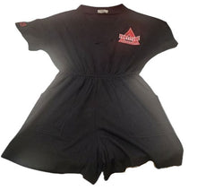Load image into Gallery viewer, Delta Sigma Theta Fortitude Romper Short Outfit *Plus Sizes Available*
