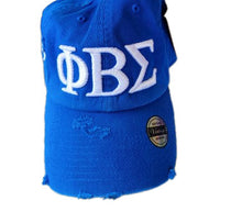 Load image into Gallery viewer, ΦΒΣ Distressed &quot;Dad&quot; | Cap
