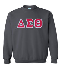 Load image into Gallery viewer, DST Greek Letters Only Crew Neck Unisex Sweatshirt

