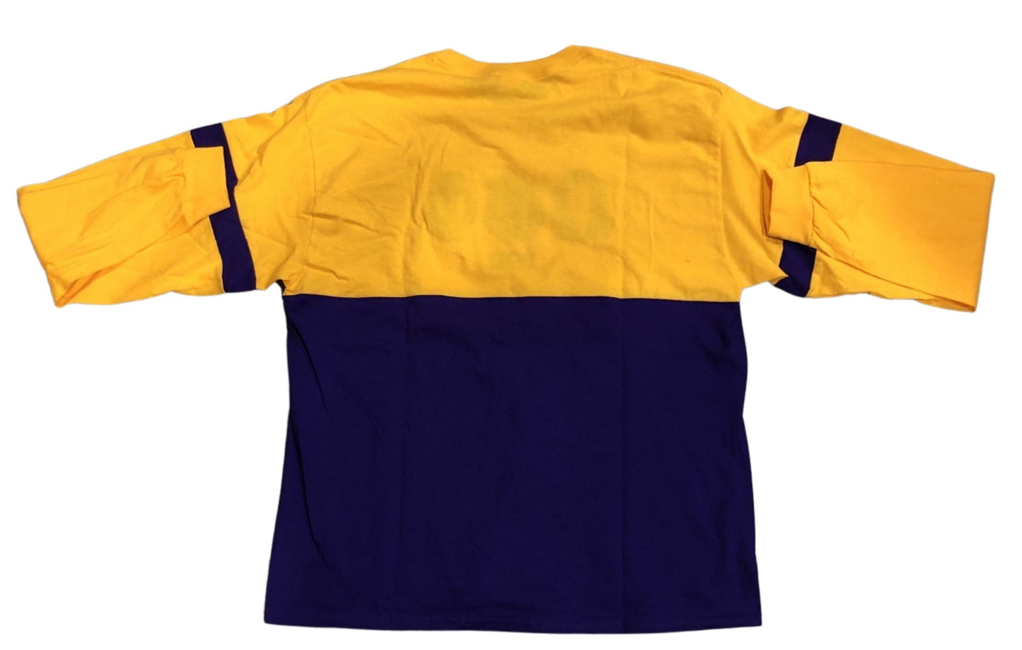 Omega Psi Phi Embroidered Colorblock Long Sleeve T-shirt