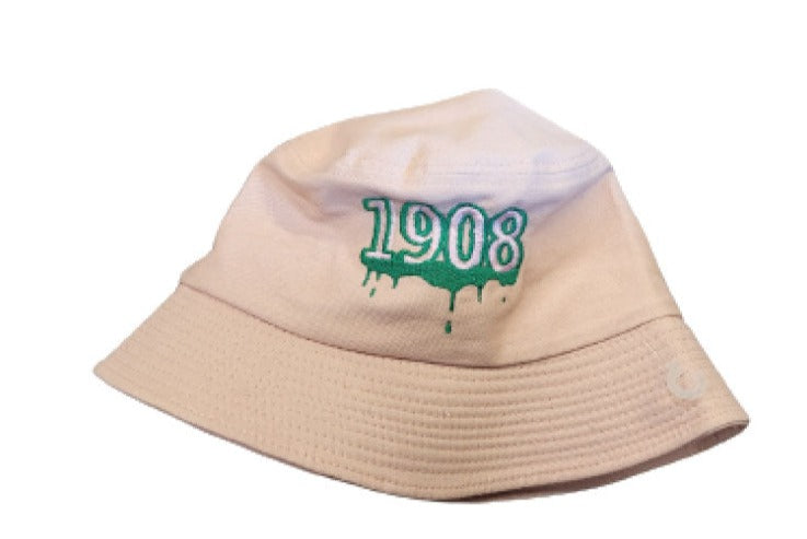 AKA Embroidered Drippin 1908 Satin Lined Bucket Cap