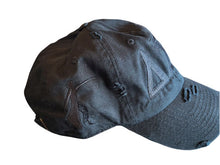 Load image into Gallery viewer, Delta Sigma Theta Distressed Cap Black
