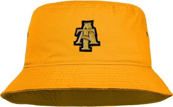 NC A&T  Interlocking A&T logo Bucket Cap